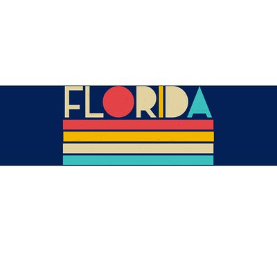 Retro Colors Florida Bumper Sticker