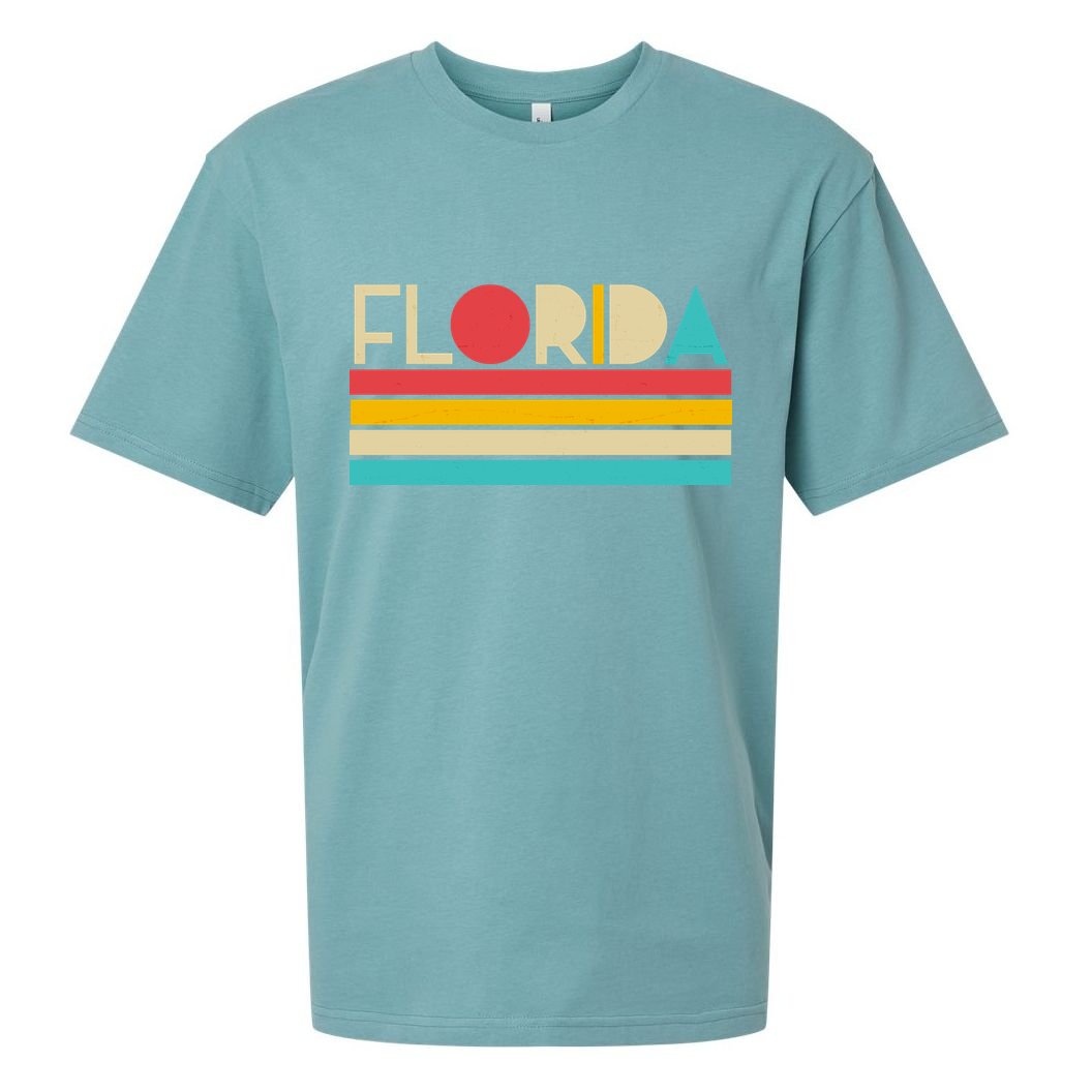Retro Colors Florida Sueded Cloud Jersey T-Shirt