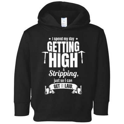 Roofing Contractor for Funny Roofer Toddler Hoodie