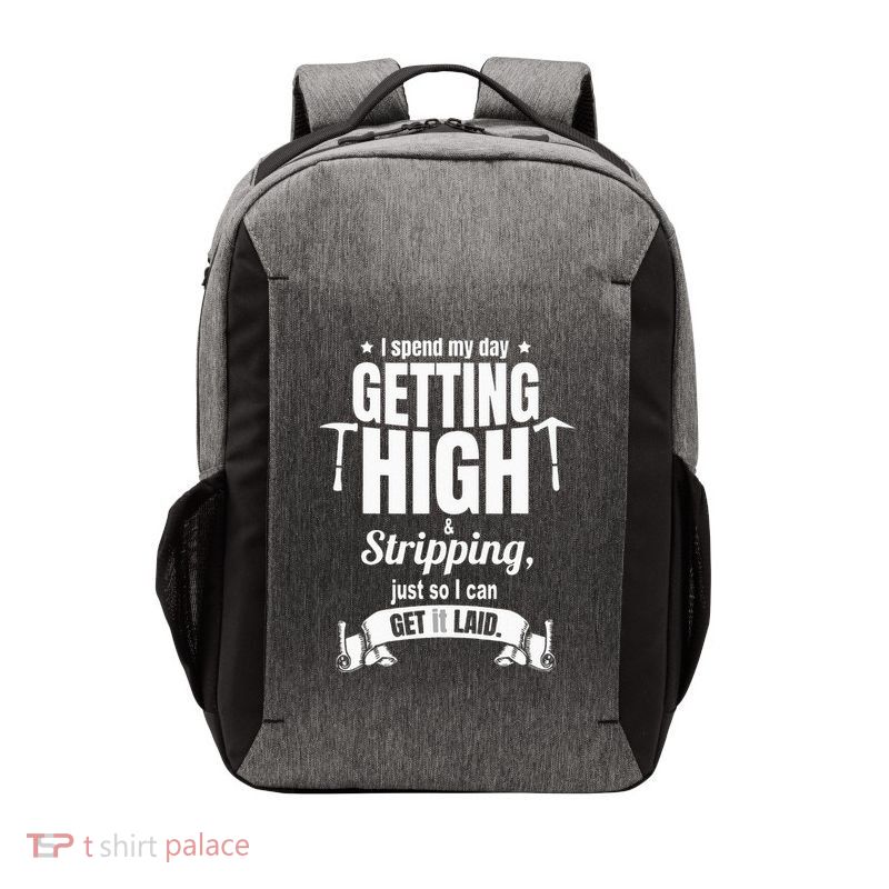 Roofing Contractor for Funny Roofer Vector Backpack