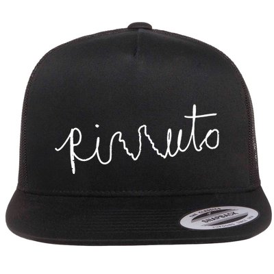 Rizzuto Cursive Funny Movie Flat Bill Trucker Hat