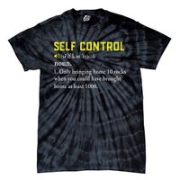 Rock Collector Funny Self Control For Rockhounding Geologist Tie-Dye T-Shirt