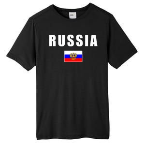 Russia Country Flag Tall Fusion ChromaSoft Performance T-Shirt