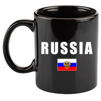 Russia Country Flag 11oz C Handle Ceramic Mug