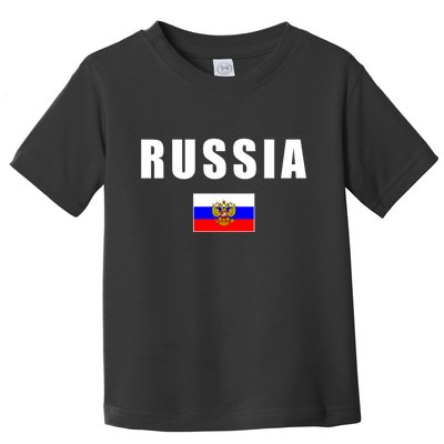 Russia Country Flag Toddler T-Shirt