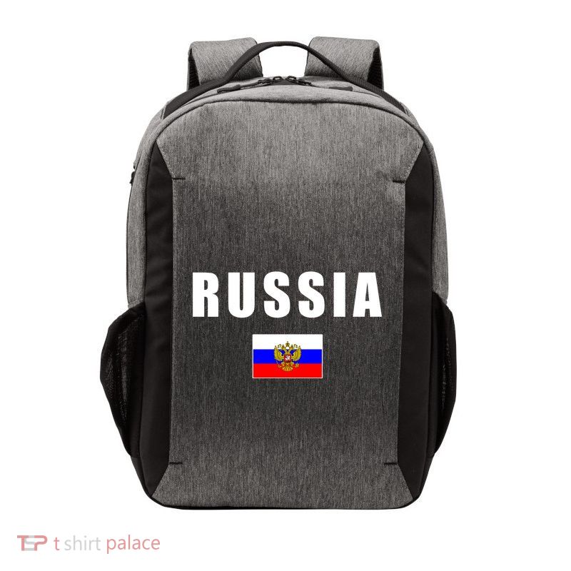 Russia Country Flag Vector Backpack