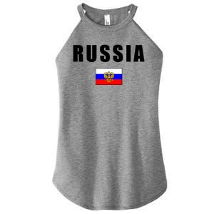 Russia Country Flag Women's Perfect Tri Rocker Tank