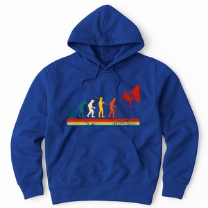 Rock Climbing Funny Evolution Of Man Rock Climber Gift Hoodie