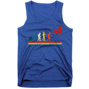 Rock Climbing Funny Evolution Of Man Rock Climber Gift Tank Top