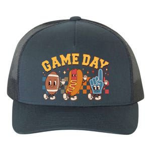 Retro Cartoon Football Game Day Yupoong Adult 5-Panel Trucker Hat