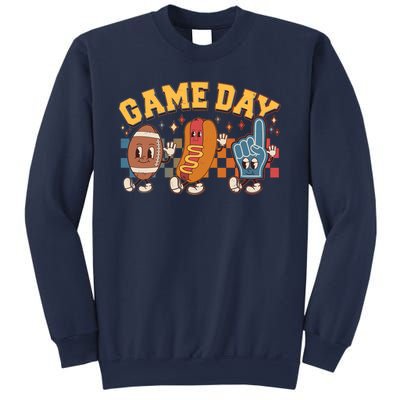 Retro Cartoon Football Game Day Sweatshirt