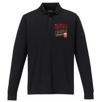 Retro Champs Florida Hockey 2024 Performance Long Sleeve Polo