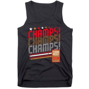 Retro Champs Florida Hockey 2024 Tank Top