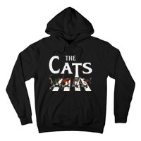 Rockin Cat Funny Music Lover Design Hoodie