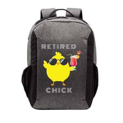 Retired Chick Funny Retirement Party Vector Backpack