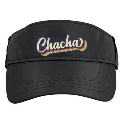 Retro Chacha FatherS Day Adult Drive Performance Visor