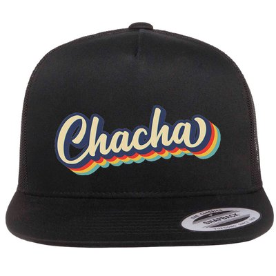 Retro Chacha FatherS Day Flatbill Hat