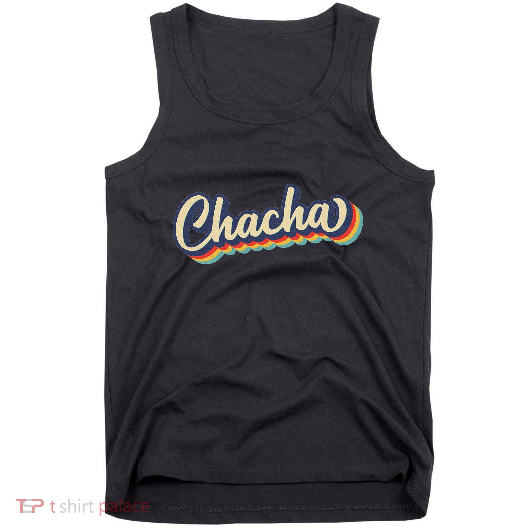 Retro Chacha FatherS Day Tank Top