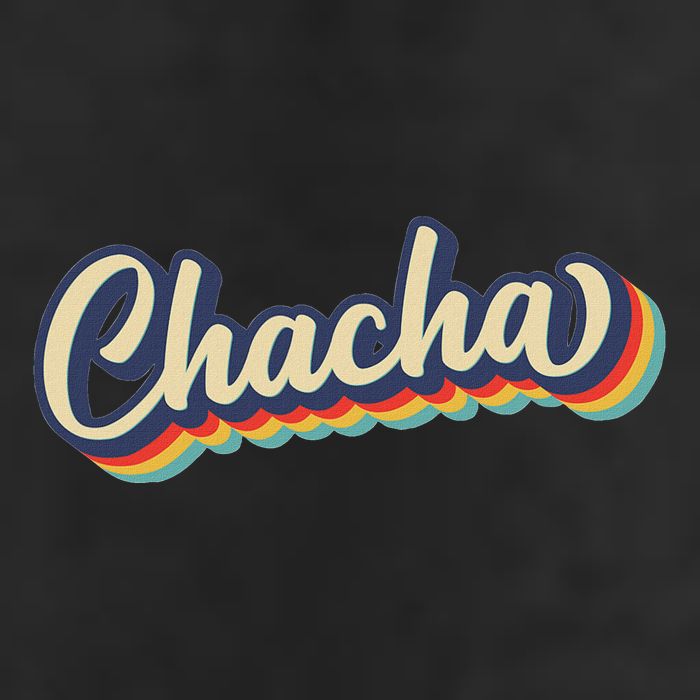 Retro Chacha FatherS Day Golf Towel