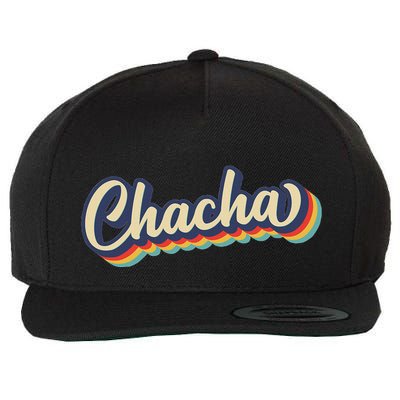 Retro Chacha FatherS Day Wool Snapback Cap