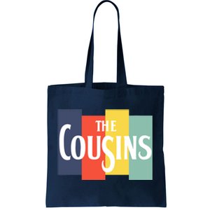 Retro Cousin For Toddlers Adults Matching Family Tote Bag