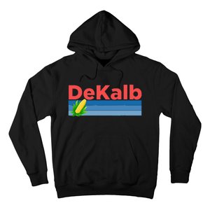 Retro Corn & Farming Dekalb Illinois Hoodie