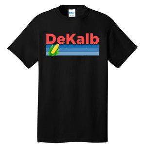 Retro Corn & Farming Dekalb Illinois Tall T-Shirt