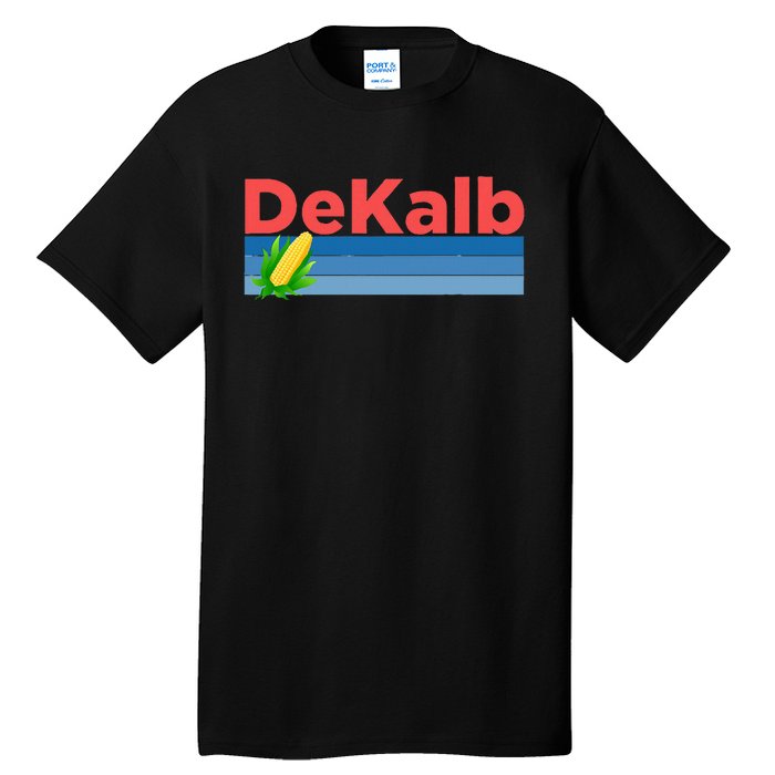 Retro Corn & Farming Dekalb Illinois Tall T-Shirt