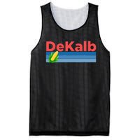 Retro Corn & Farming Dekalb Illinois Mesh Reversible Basketball Jersey Tank