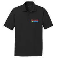 Retro Corn & Farming Dekalb Illinois PosiCharge RacerMesh Polo