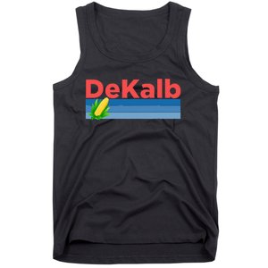 Retro Corn & Farming Dekalb Illinois Tank Top