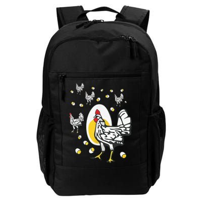 Roseanne Chicken Funny Roseanne Rooster And Egg Daily Commute Backpack