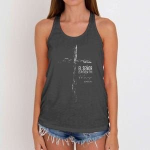 Regalos Cristianos Frases Mensajes Christian Spanish Verse Women's Knotted Racerback Tank