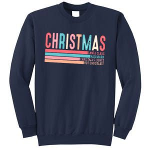 Retro ChristmasChristmas Funny Santa Claus Sweatshirt