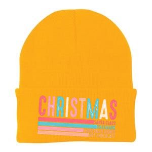 Retro ChristmasChristmas Funny Santa Claus Knit Cap Winter Beanie