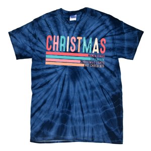 Retro ChristmasChristmas Funny Santa Claus Tie-Dye T-Shirt