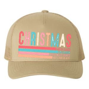 Retro ChristmasChristmas Funny Santa Claus Yupoong Adult 5-Panel Trucker Hat