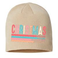 Retro ChristmasChristmas Funny Santa Claus Sustainable Beanie