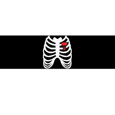 Rib Cage Funny Badminton Player Gift Bumper Sticker