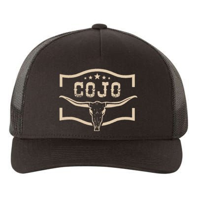 Retro Cojo Family Name Personalized Team Cojo Family Pride Yupoong Adult 5-Panel Trucker Hat