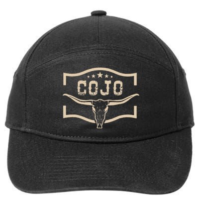 Retro Cojo Family Name Personalized Team Cojo Family Pride 7-Panel Snapback Hat