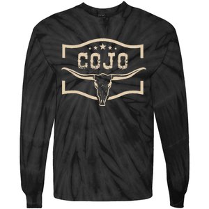 Retro Cojo Family Name Personalized Team Cojo Family Pride Tie-Dye Long Sleeve Shirt