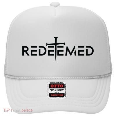 Redeemed Christian Faith God Jesus High Crown Mesh Back Trucker Hat