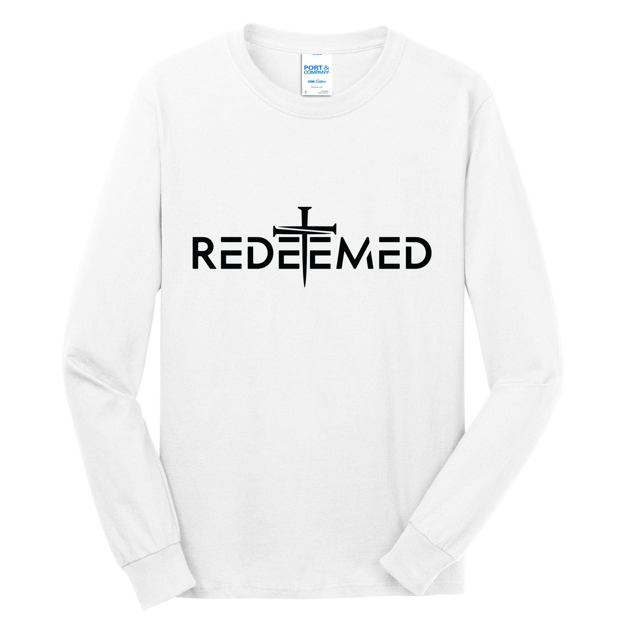 Redeemed Christian Faith God Jesus Tall Long Sleeve T-Shirt