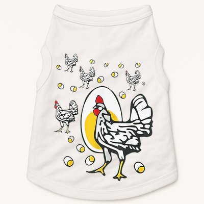 Roseanne Chicken Funny Roseanne Rooster And Egg Doggie Tank