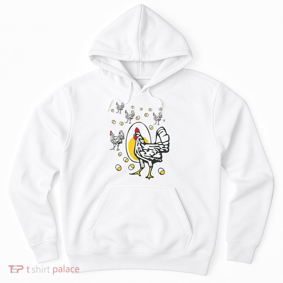 Roseanne Chicken Funny Roseanne Rooster And Egg Hoodie