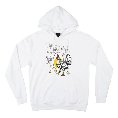 Roseanne Chicken Funny Roseanne Rooster And Egg Hoodie