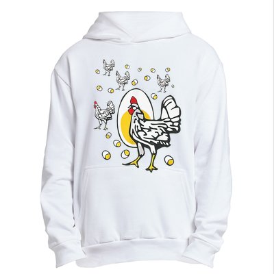 Roseanne Chicken Funny Roseanne Rooster And Egg Urban Pullover Hoodie