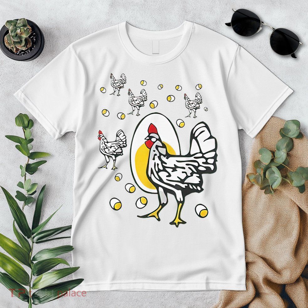 Roseanne Chicken Funny Roseanne Rooster And Egg Premium T-Shirt