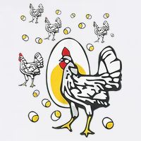 Roseanne Chicken Funny Roseanne Rooster And Egg Womens Tank Top